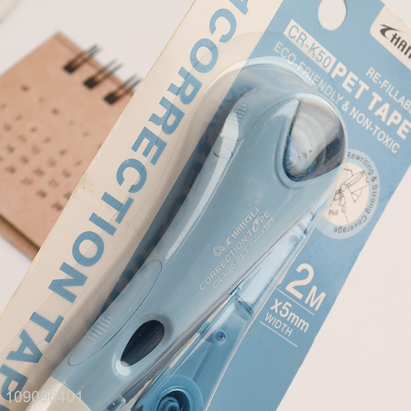 New Product 5mm*12m White Out Correction Tape Kids Students Supplies