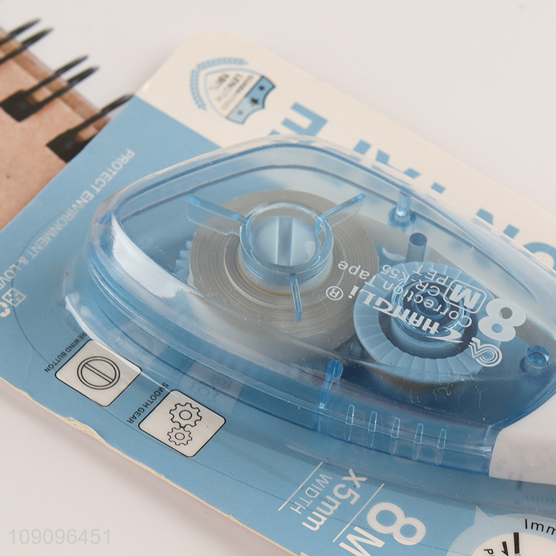Hot Selling 5mm*8m White Out Correction Tape for Instant Corrections