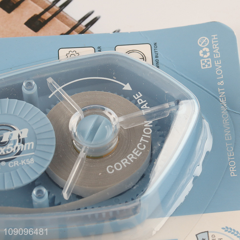 China Imports 5mm*12m White Out Correction Tape School Classroom Supplies