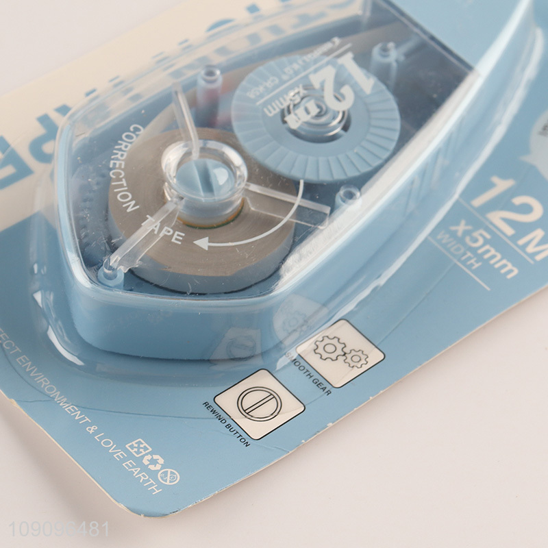China Imports 5mm*12m White Out Correction Tape School Classroom Supplies