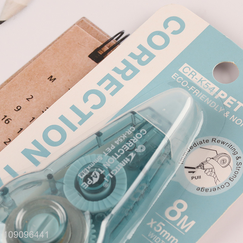 High Quality 5mm*8m White Out Correction Tape Kids Students Correction Tape