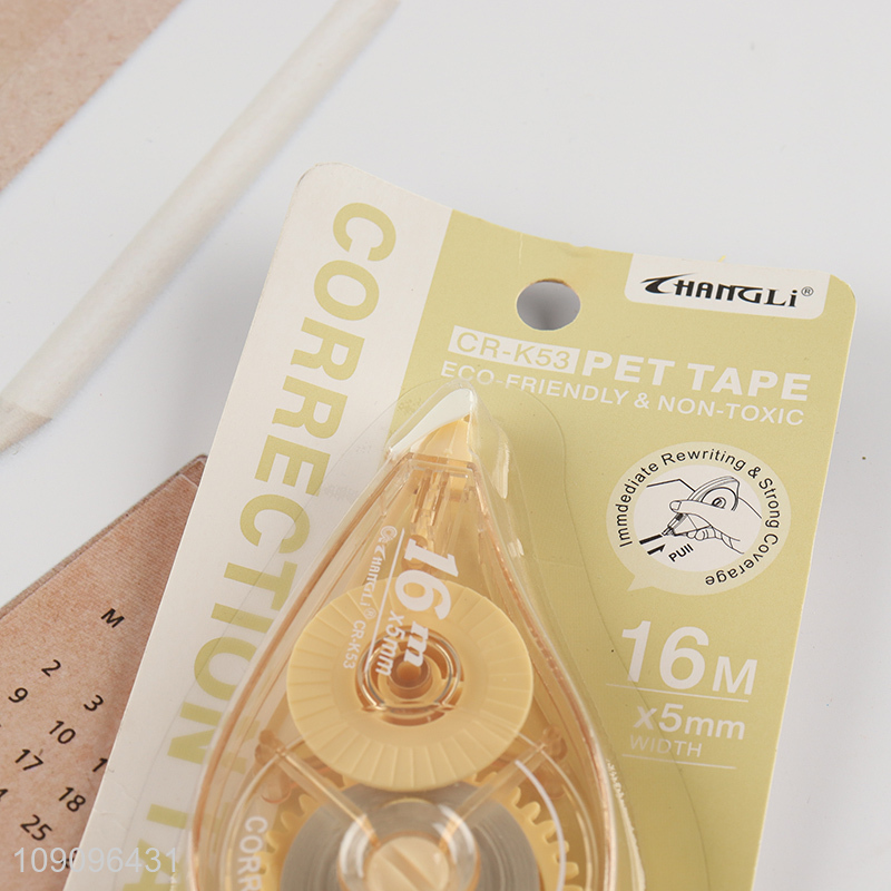 Online Wholesale 5mm*16m Non-Toxic White Out Correction Tape for Kids