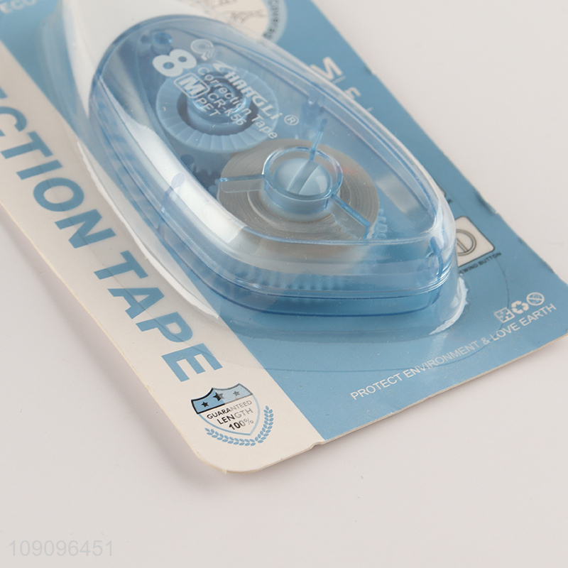 Hot Selling 5mm*8m White Out Correction Tape for Instant Corrections