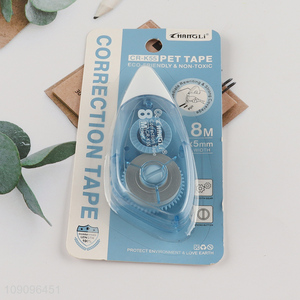 Hot Selling 5mm*8m White Out Correction Tape for Instant Corrections
