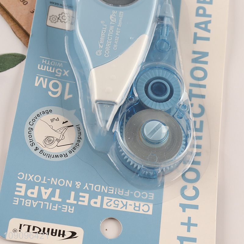 Factory Price 5mm*16m White Out Correction Tape Portable Kids Stationery