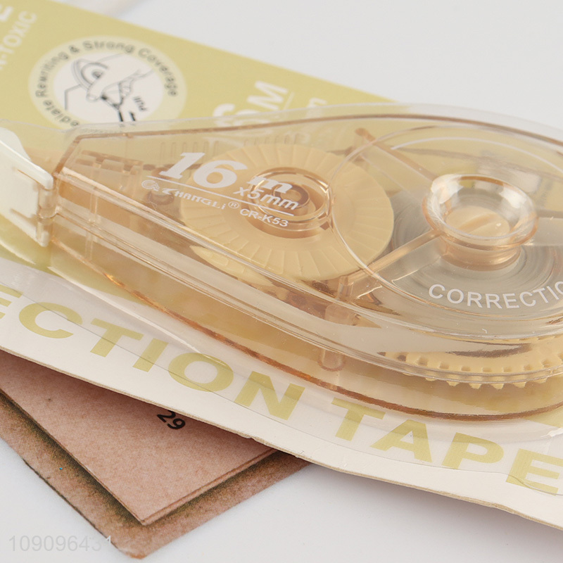Online Wholesale 5mm*16m Non-Toxic White Out Correction Tape for Kids