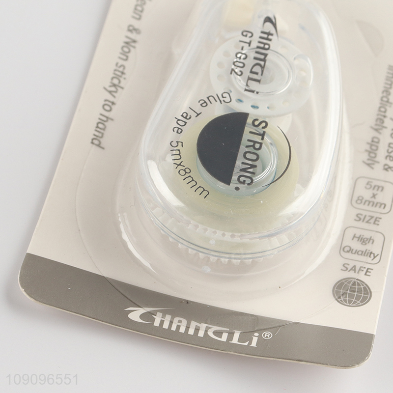 Hot Selling Double Sided Glue Tape Roller for Kids Students School Use