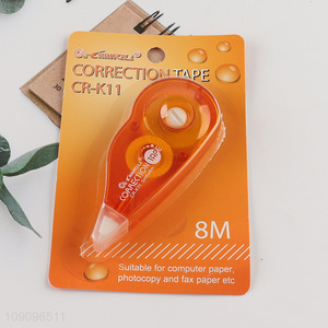 Factory Price 8m White Out Correction Tape Kids Students Correction Tape