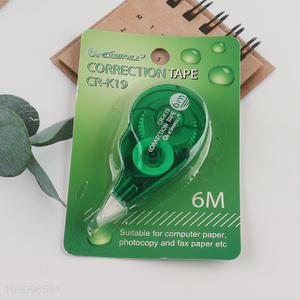 Wholesale from China 6m White Out Correction Tape School Office Supplies