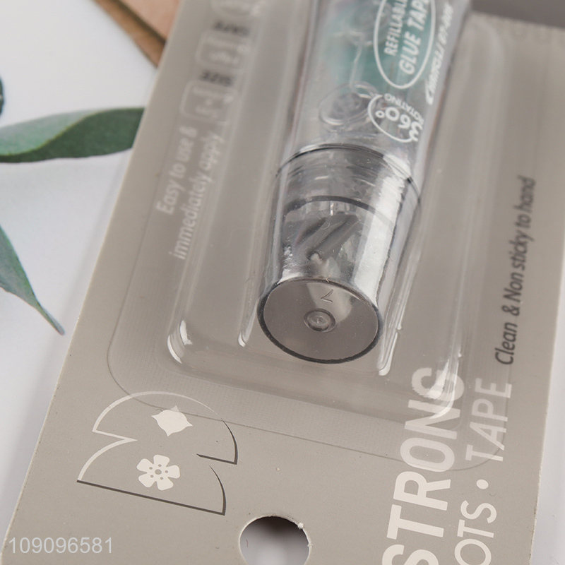 Hot Selling 5m*6mm 360° Rotating Adhesive Tape Runner for DIY Crafts