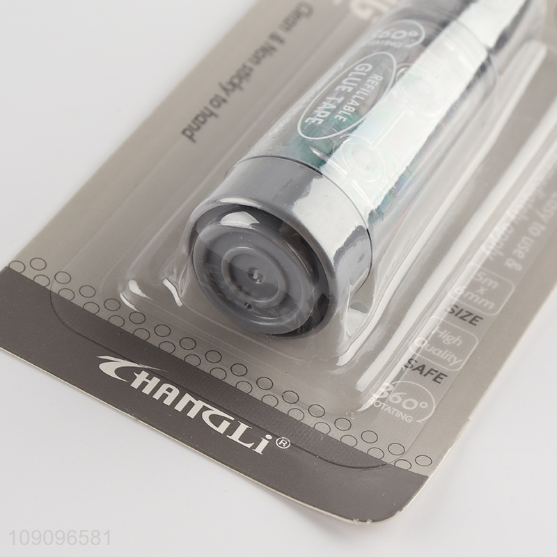 Hot Selling 5m*6mm 360° Rotating Adhesive Tape Runner for DIY Crafts