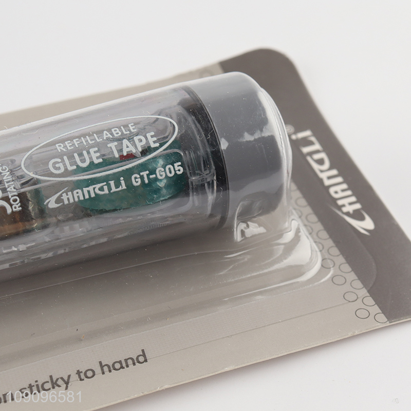 Hot Selling 5m*6mm 360° Rotating Adhesive Tape Runner for DIY Crafts