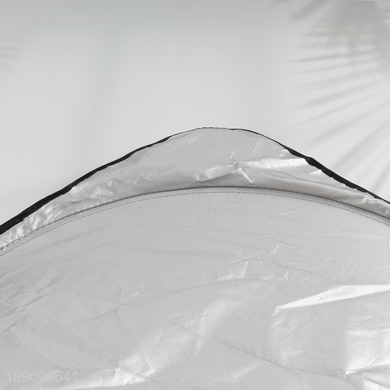 Yiwu market summer outdoor foldable car sunshade UV protection window sunshade