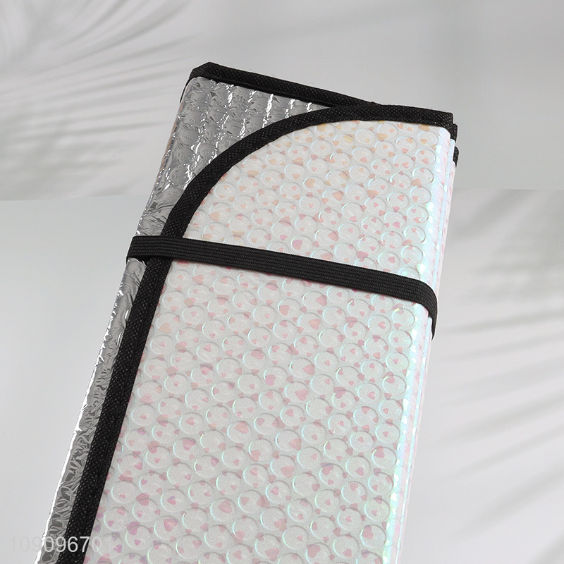 China supplier aluminum foil car sunshade UV protection window sunshade