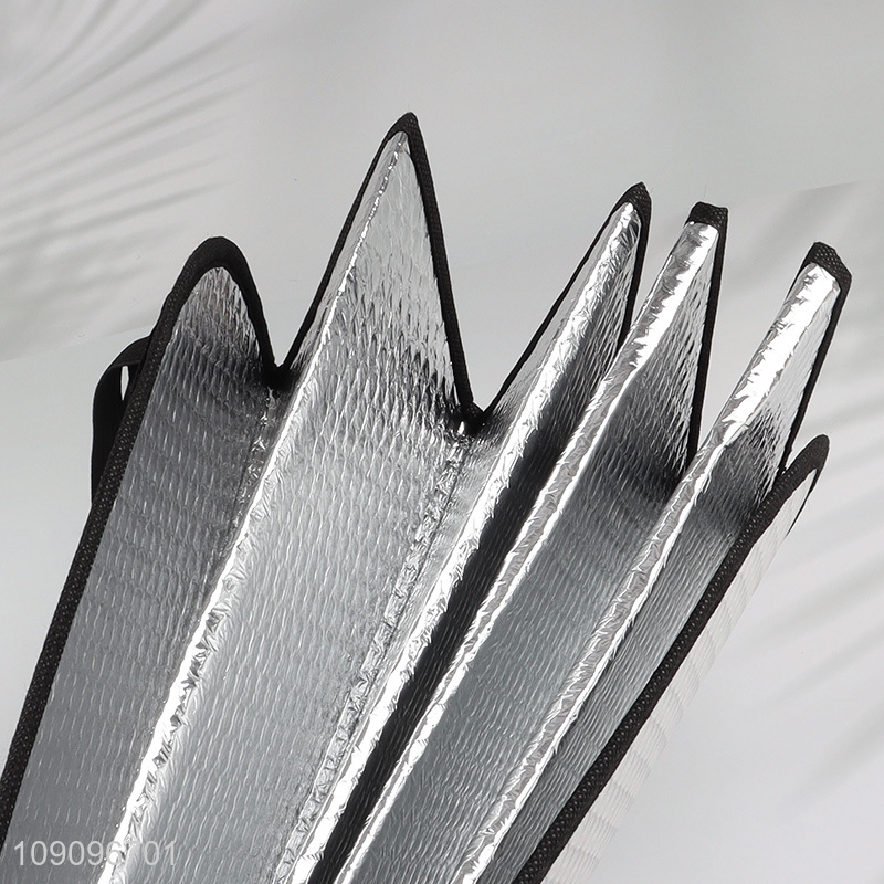 China supplier aluminum foil car sunshade UV protection window sunshade