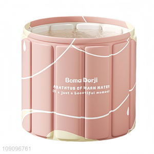 Online Wholesale Portable Bathtub PVC Foldable Freestanding Spa Bathtub