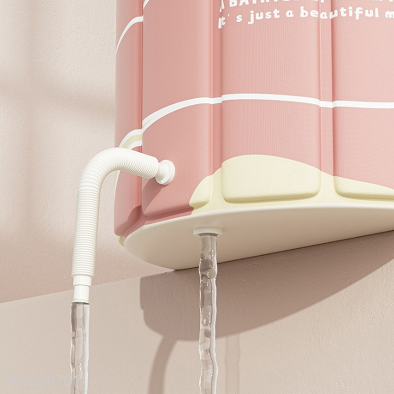 Online Wholesale Portable Bathtub PVC Foldable Freestanding Spa Bathtub