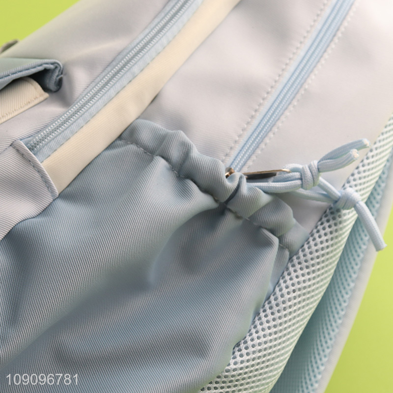 China Imports Waterproof Teenage Backpack Girls Schoolbag for High School Student