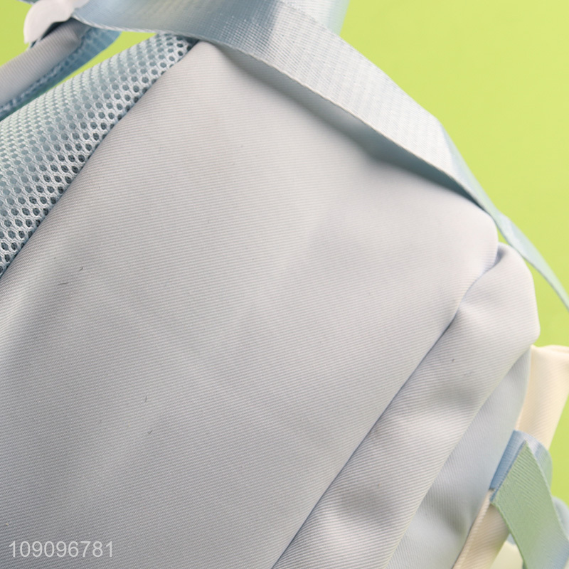 China Imports Waterproof Teenage Backpack Girls Schoolbag for High School Student