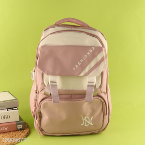Factory Supply Large Capacity Teen <em>Girls</em> <em>Schoolbag</em> Travel Backpack Casual Daypack