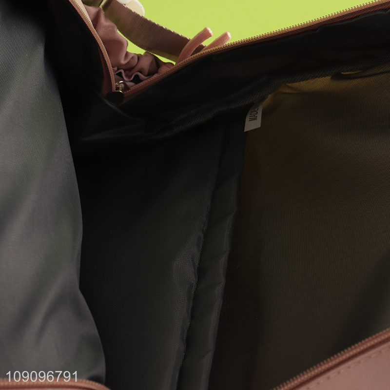 Factory Supply Large Capacity Teen Girls Schoolbag Travel Backpack Casual Daypack