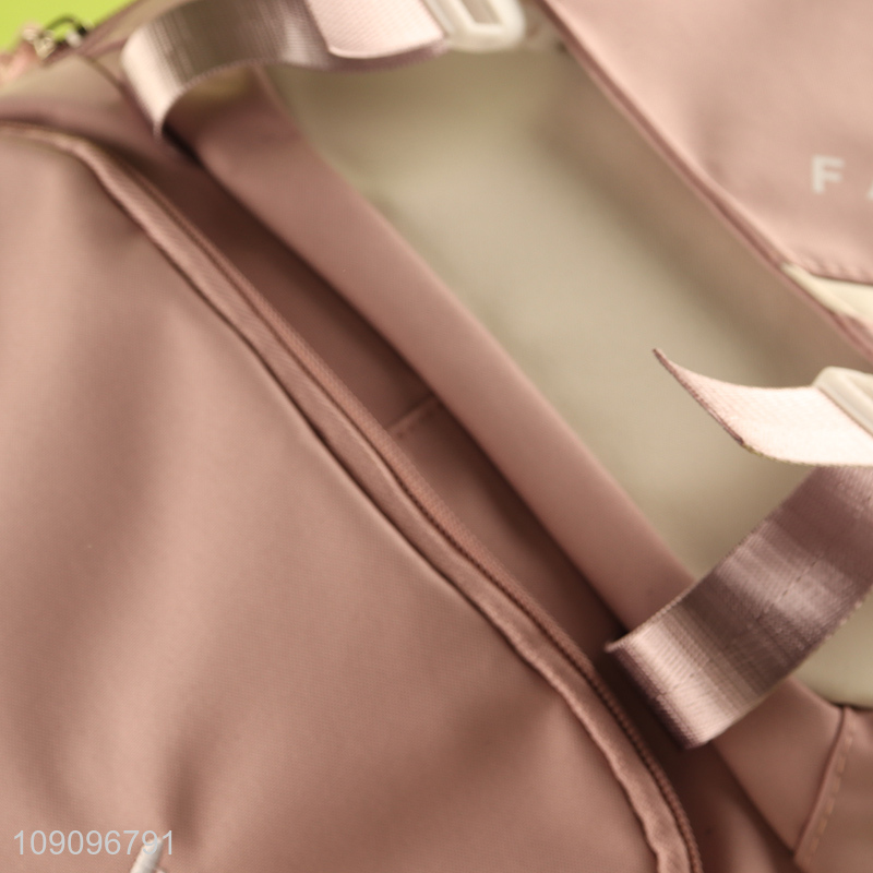 Factory Supply Large Capacity Teen Girls Schoolbag Travel Backpack Casual Daypack