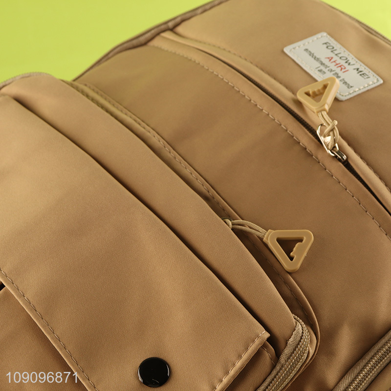 Good Quality Teenage Student School Bag Lage Capacity Teen Girls School Backpack