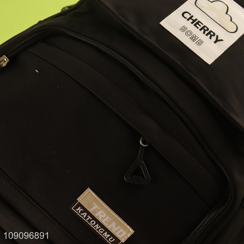 Factory Supply Waterproof Teenage Backpack Girls Schoolbag for High School Student