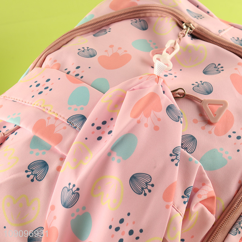 Factory Price Teen Girls Schoolbag Student School Backpack with Pencil Pouch