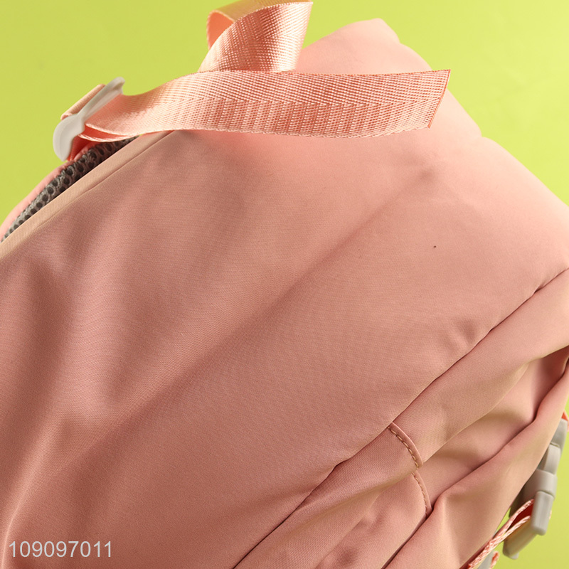 Custom Logo Large Capacity Teen Girls Schoolbag Travel Backpack Casual Daypack