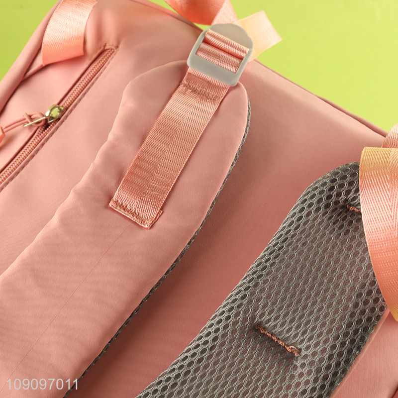 Custom Logo Large Capacity Teen Girls Schoolbag Travel Backpack Casual Daypack