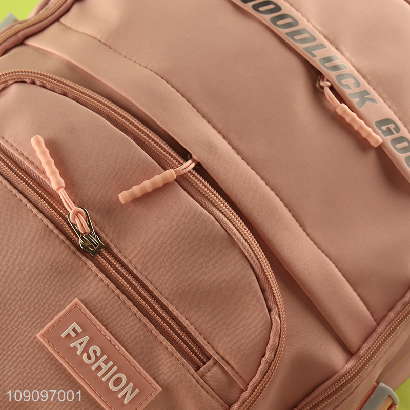 New Product Waterproof Teenage Backpack Girls Schoolbag for High School Student