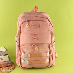 Custom Logo Large Capacity Teen Girls Schoolbag Travel Backpack Casual Daypack