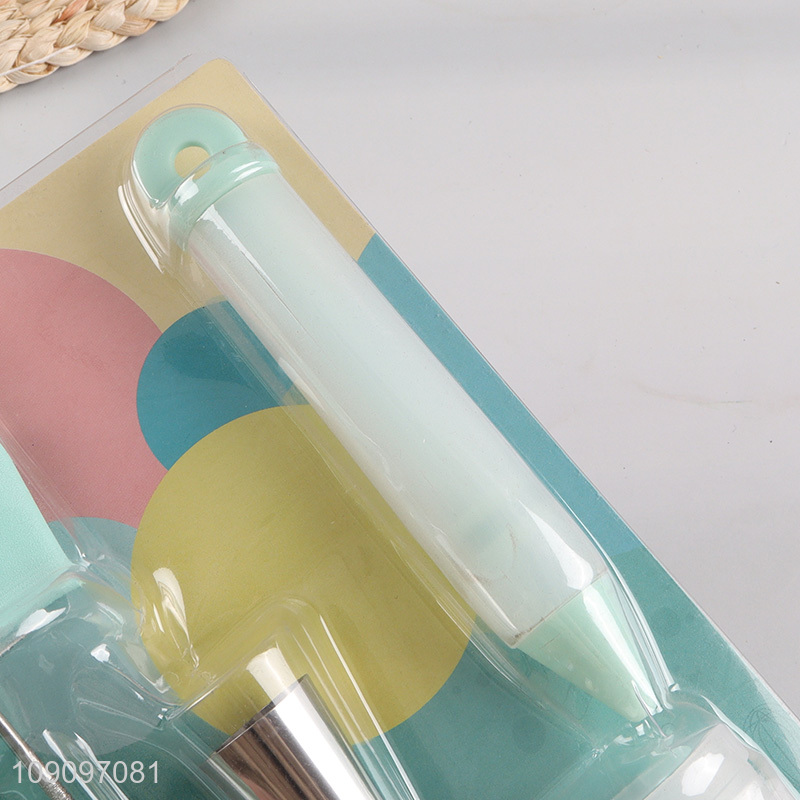 Top selling baking tool puff pastry cake decoration tool nozzle set