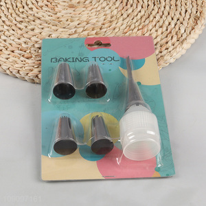 Good quality cake baking tool piping nozzle set cake decorating tool
