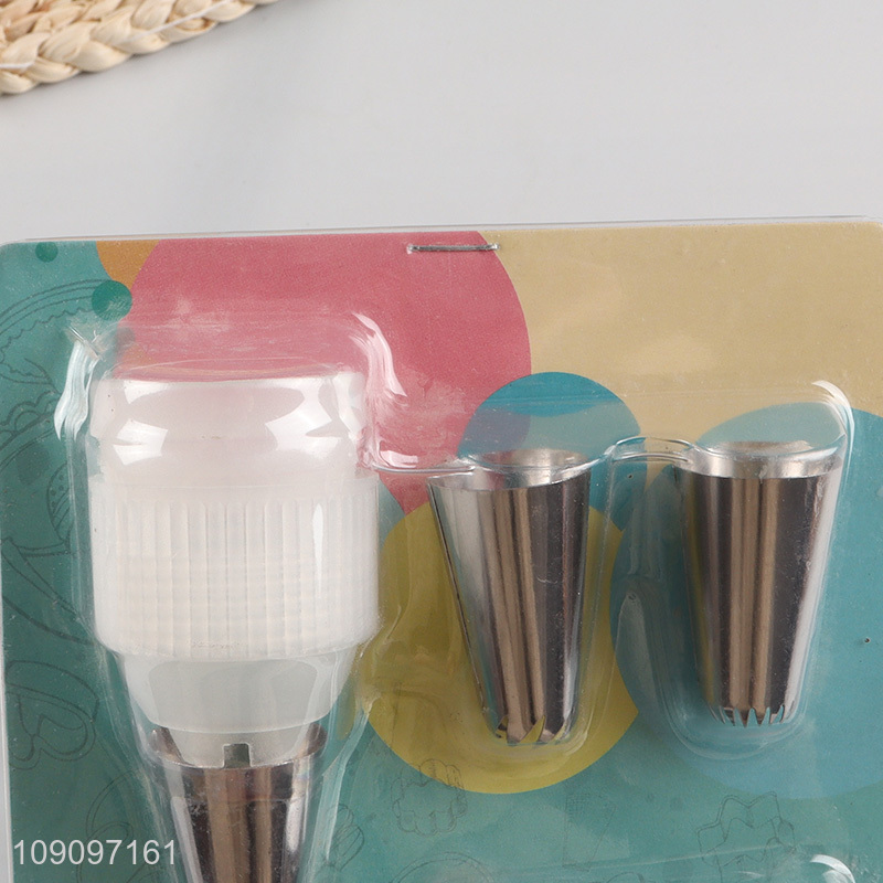 Good quality cake baking tool piping nozzle set cake decorating tool