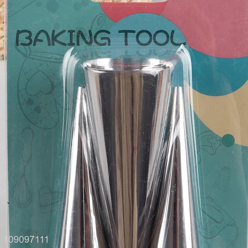 Hot selling stainless steel piping nozzle set cake baking tool decorating tool