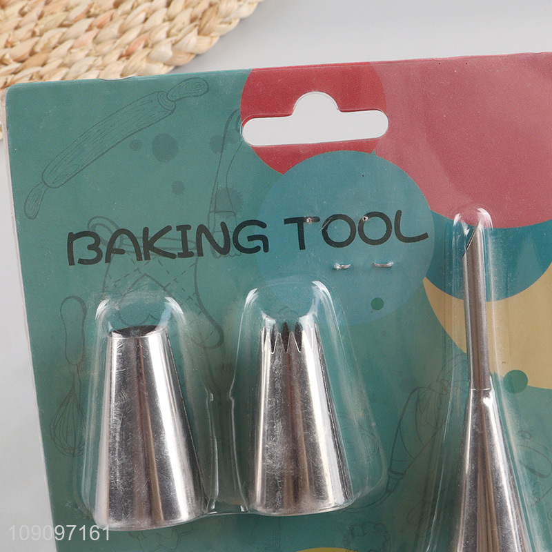 Good quality cake baking tool piping nozzle set cake decorating tool