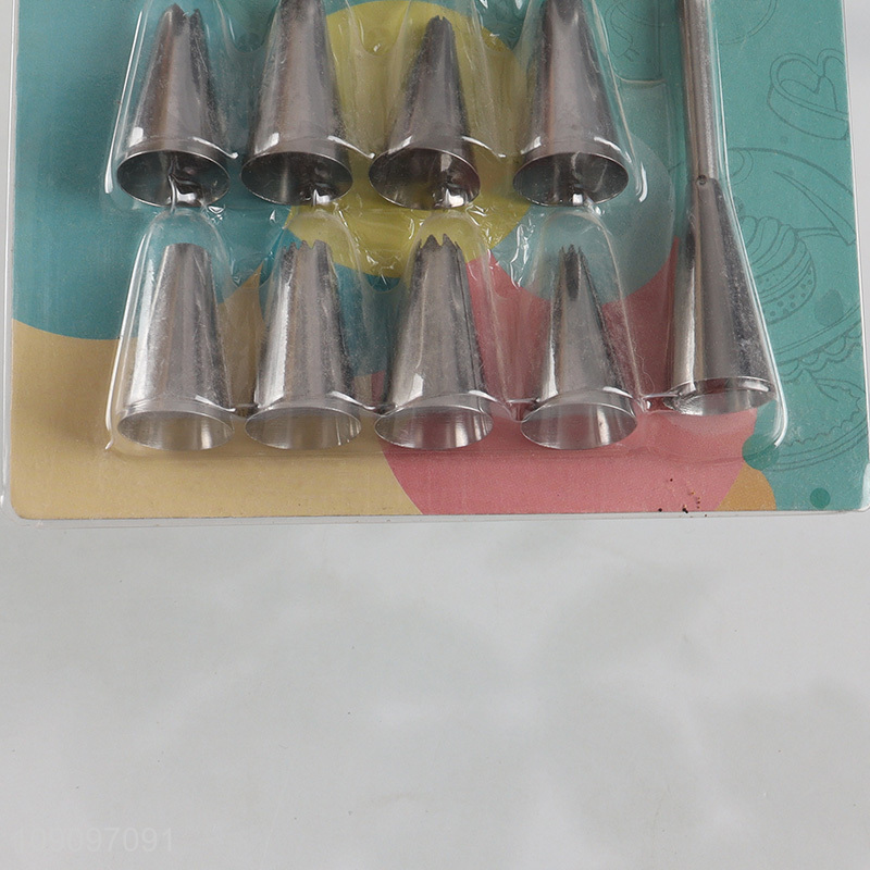 New arrival stainless steel piping tips nozzle set for baking tool
