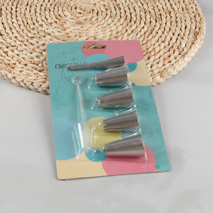 Hot items stainless steel piping nozzle set cake baking decorating tool