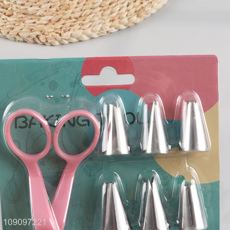 Top products stainless steel piping nozzle set cake decorating tool set