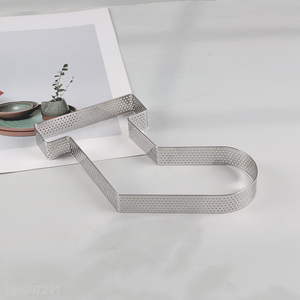 Low price christmas stocking shape tart molds tarte ring cake mold set