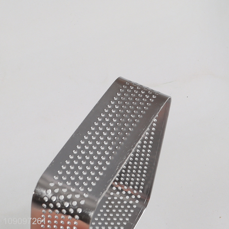 Latest products square stainless steel tart molds tarte ring cake mold set