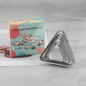 Top products fruit tart ring baking set dessert making tool