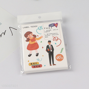 Top selling portable 40pcs lint remover sticker wholesale