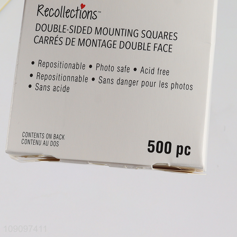 Top sale 500pcs self-adhesive packaging label paper wholesale