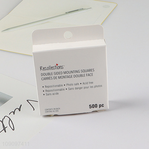 Top sale 500pcs self-adhesive packaging label paper wholesale