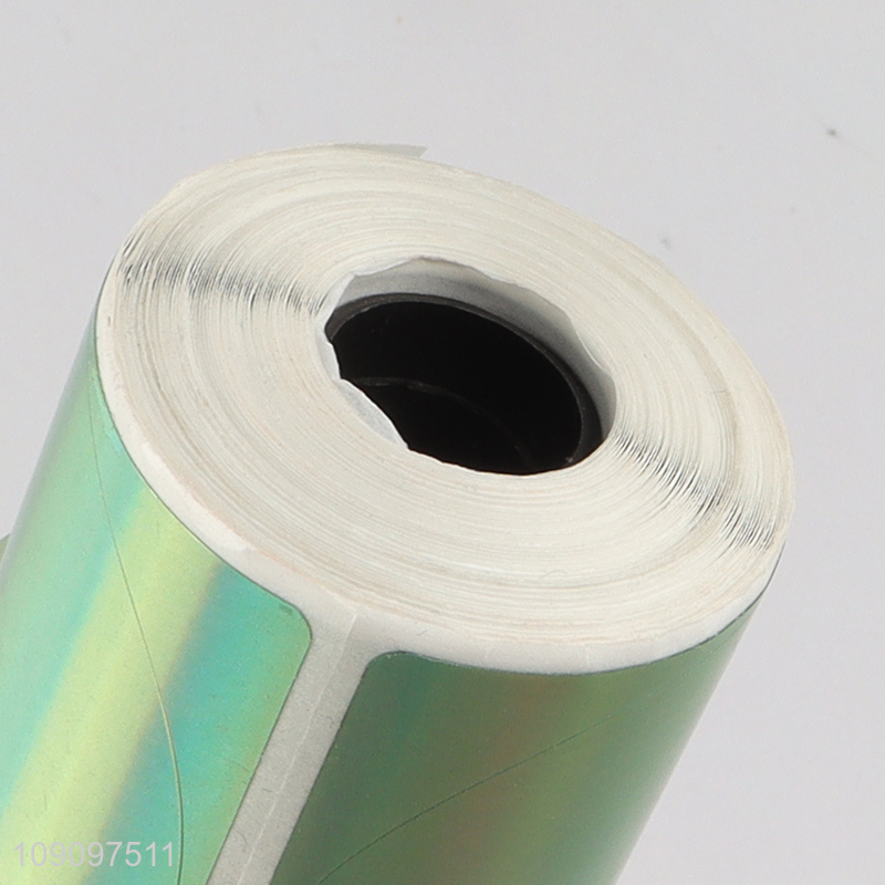 Low price round self-adhesive multi-purpose label paper sticker