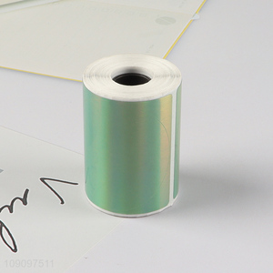 Low price round self-adhesive multi-purpose label paper sticker