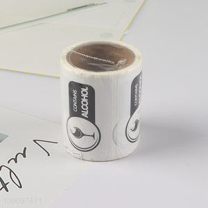 Yiwu market self-adhesive contains alcohol label paper sticker